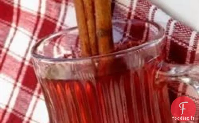 Cidre de Canneberge Épicé Chaud
