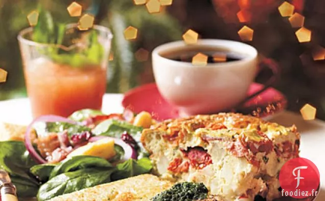 Gratin de Bacon, Tomates et Œufs