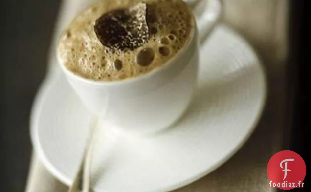Soupe au Cappuccino aux Lentilles