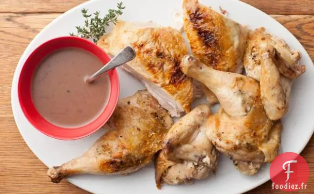 Poulet Grillé au Beurre