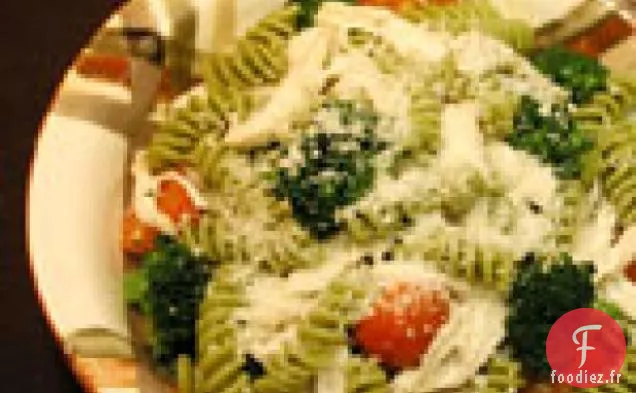 Fusilli de Poulet, Brocoli et Tomates Cerises