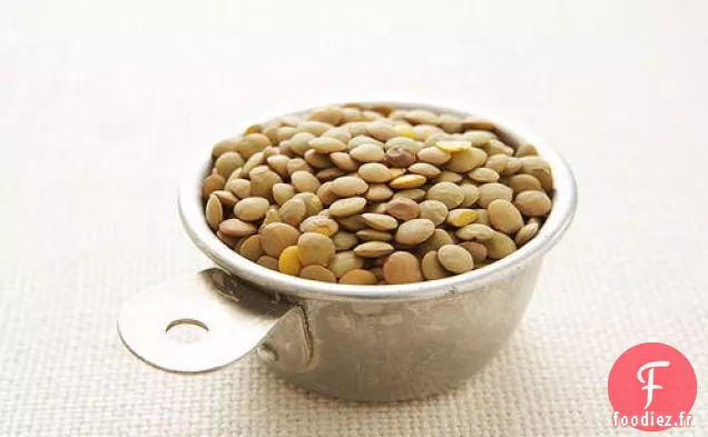 Boulgour aux Lentilles, Persil et Raisins Secs