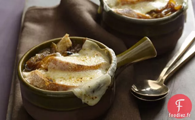 Soupe À l'Oignon Française Légère