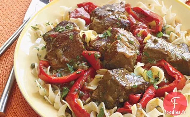 Ragoût de Boeuf aux Poivrons