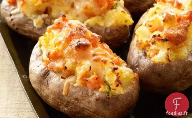 Pommes De Terre Farcies Marbrées