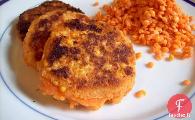 Burger Végétarien aux Lentilles Germées