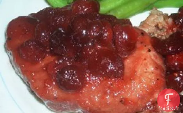 Côtelettes de Porc aux Canneberges II