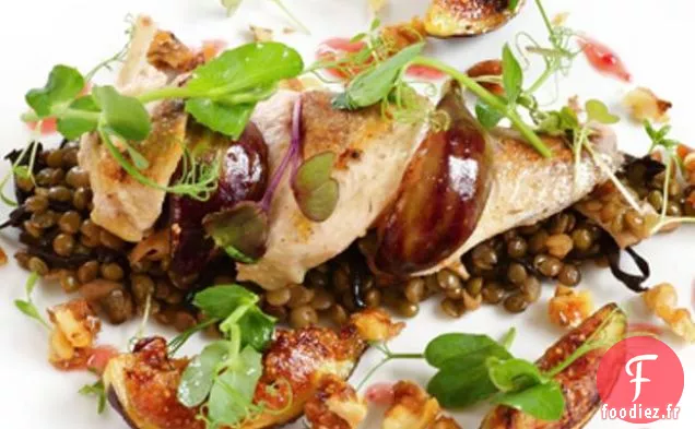 Perdrix, Figue Et Noix Au Caramel Salé