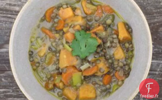 Soupe De Lentilles Aux Ignames