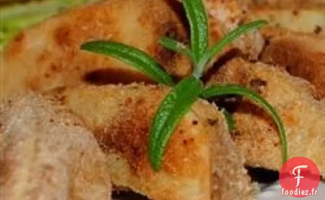 Quartiers de Pommes De Terre au Romarin