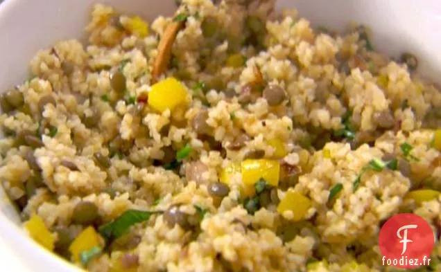 Boulgour aux Herbes - Pilaf de Lentilles