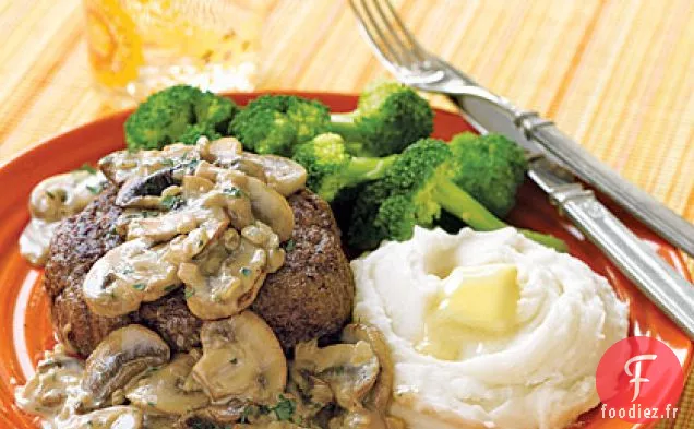 Surlonge Moulue à la Crème de Champignons
