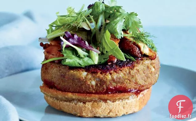 Hamburgers Végétariens au Ketchup à la Grenade