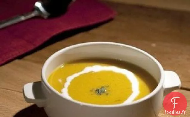 Soupe Rapide aux Lentilles à l'Orange
