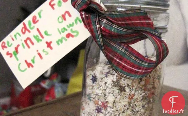 Message D'Invité De Vacances De Nourriture De Renne De Germaine Leece De Certains