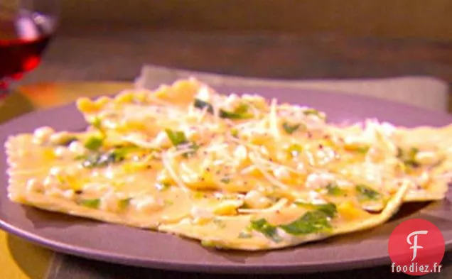 Tortelli de Maïs au Beurre d'Estragon