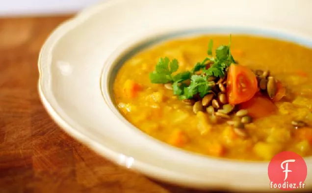 Soupe Aux Lentilles Indiennes