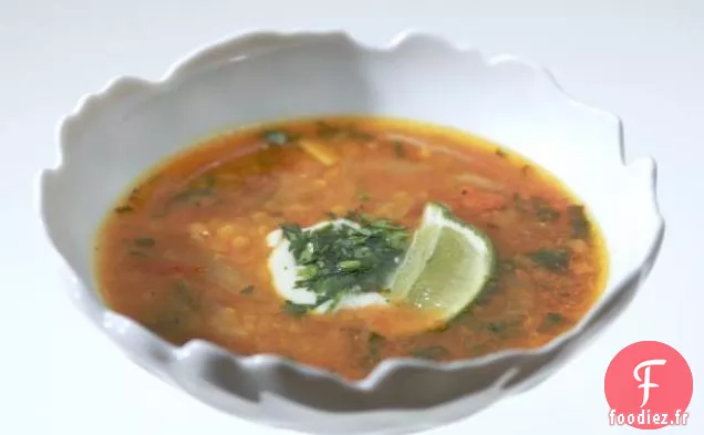 Soupe Aux Lentilles Rouges