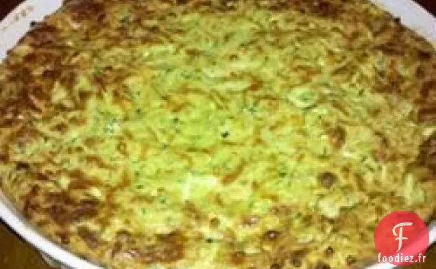 Quiche Aux Courgettes Sans Croûte