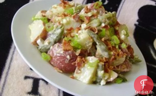 Salade de Pommes de Terre au Fromage Bleu et au Bacon