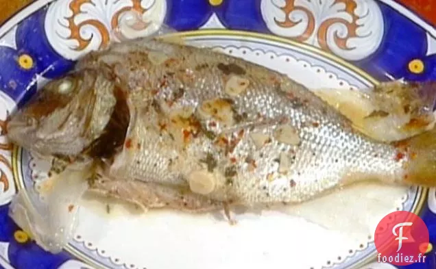 Orata al Cartoccio: Daurade en paquet
