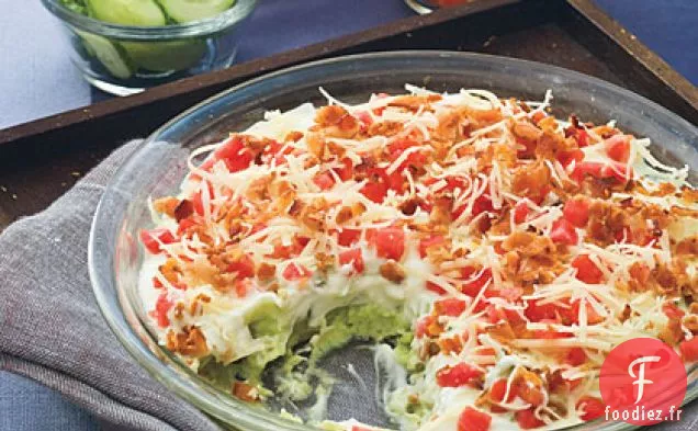 Trempette de Haricots de Lima en Couches