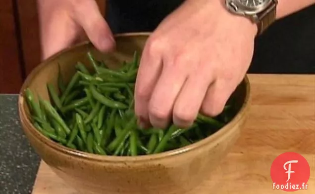 Salade de Haricots Verts et Bacon