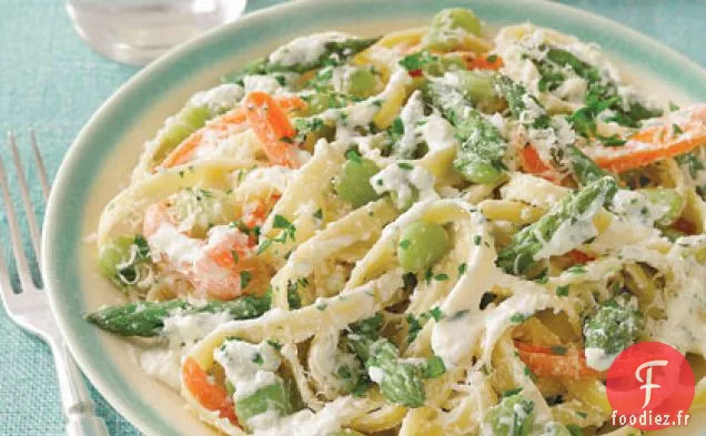 Pâtes au Fromage Primavera