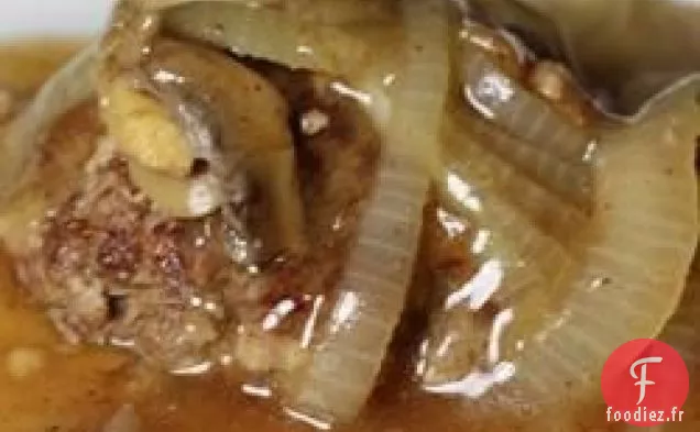 Steak de Salisbury aux Champignons