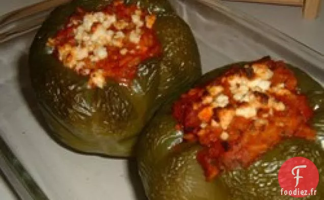 Poivrons Féta d'Agneau