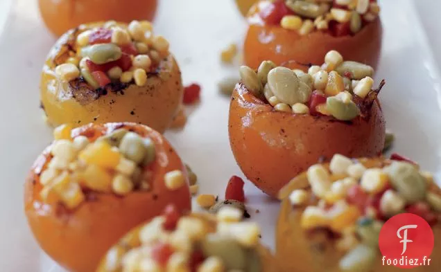Tomates Anciennes Farcies à la Soucoupe d'été