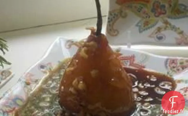 Poire Pochée À l'Orange (Poire Avec Orange)