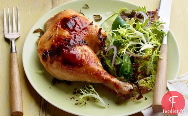 Poulet Rôti Au Miel et au Citron Vert