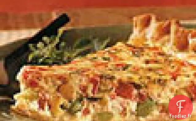 Quiche De Soucoupe Et Fromage De Chèvre