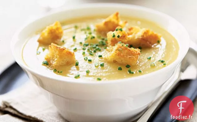 Soupe Dorée aux Pommes De Terre et au Chou-Fleur
