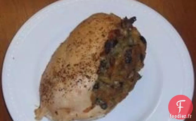 Paquets Élégants de Poulet Farci et d'Asperges
