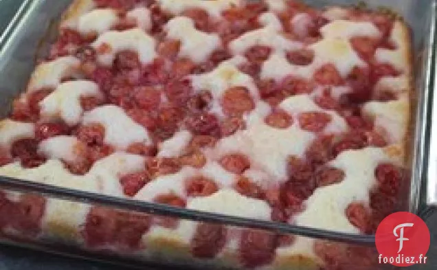 Gâteau au Pudding aux Cerises Acides