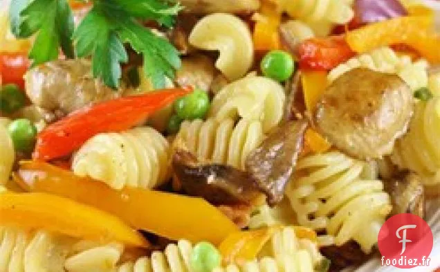 Sauté de Pâtes et Légumes