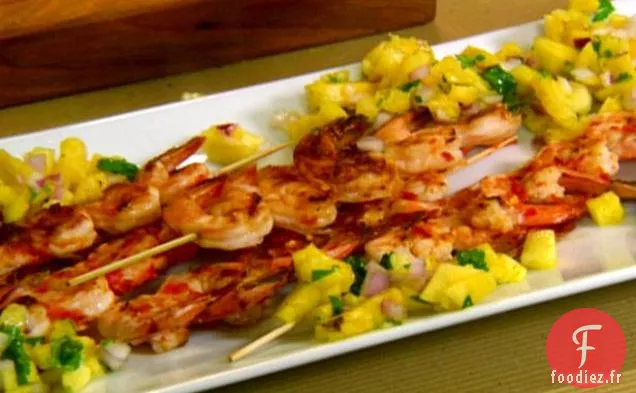 Crevettes Glacées au Chili