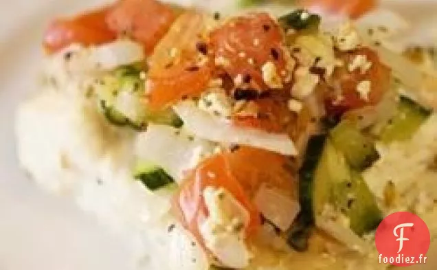 Steaks de Flétan Cuits au Four