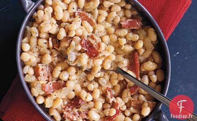Haricots Cuits au Bourbon