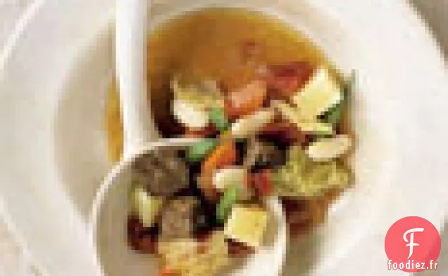 Soupe De Bœuf Et De Légumes