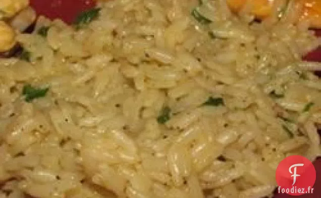 Riz à l'Orange Et à la Coriandre