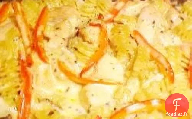 Tetrazzini au Poulet au Fromage