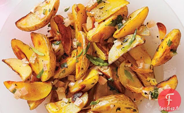 Salade de Pommes de Terre Rôties à la Vinaigrette Crémeuse de Dijon