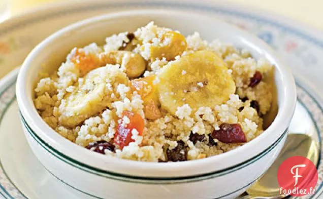 Couscous Frais aux Fruits et aux Noix