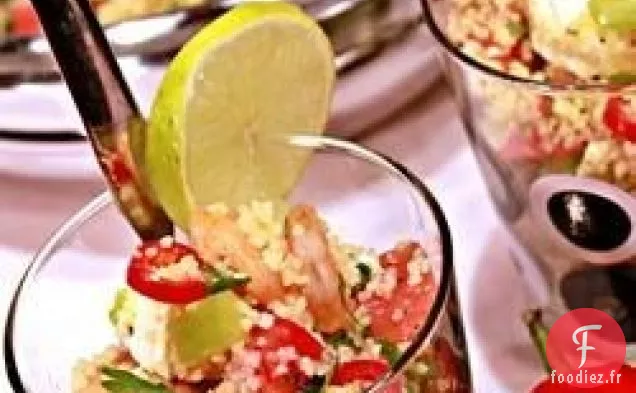 Salade de Couscous aux Crevettes