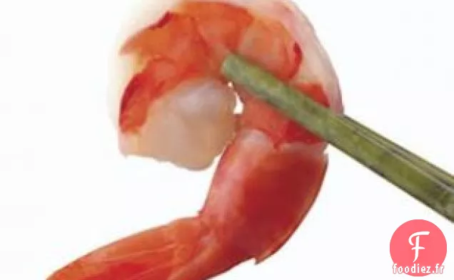 Sauté de Crevettes et Pois Mange-tout