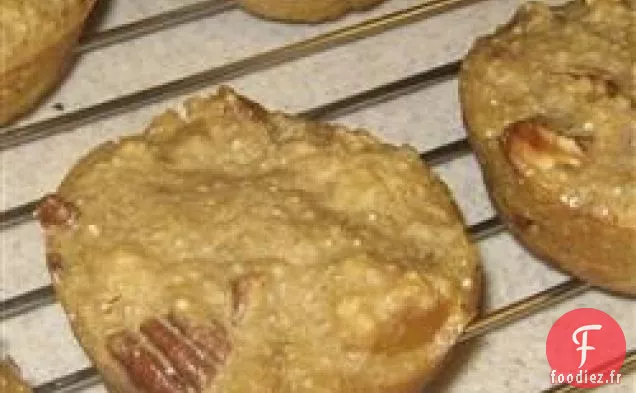 Muffins au Quinoa aux Pêches et Pacanes