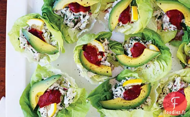 Tasses à Salade de Crabe